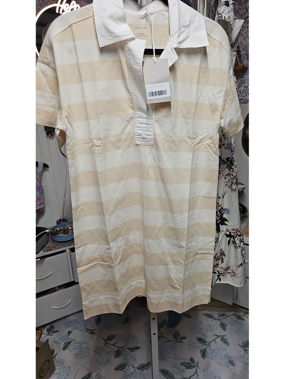 Everlane organic cotton Polo Dress, xs